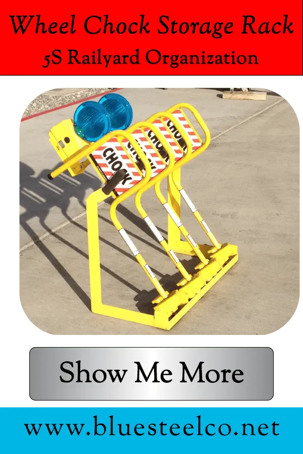 Wheel Chock Storage Rack
