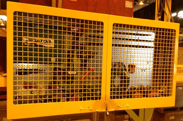 72 inch Heavy Duty Tool Cabinet with Wire Mesh Doors