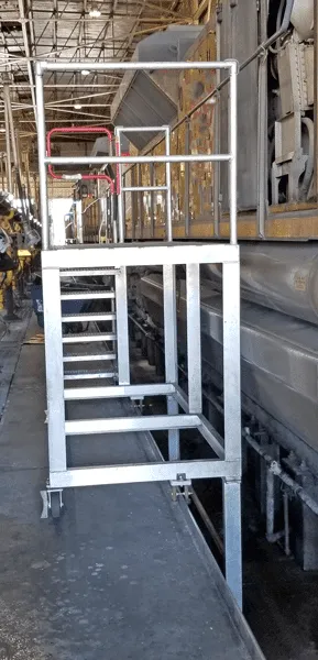 Aluminum Work Ramp