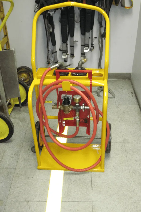 GE and EMD Cooling System Test Kit Tool Dolly