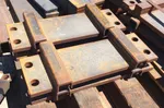 Locomotive Draft Gear Plate