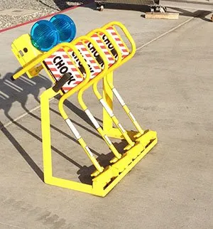 Wheel Chock Stand