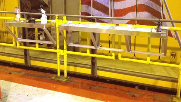 Handrail Tool Tray