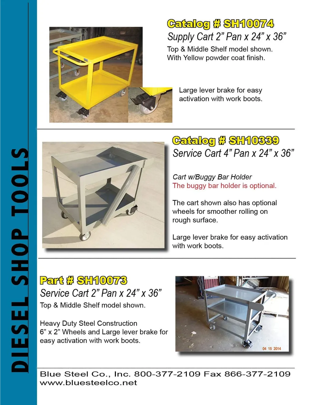 Service Carts and Supply Carts
