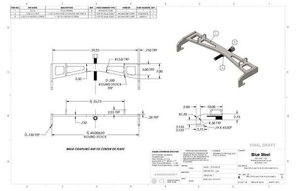 TRACTION MOTOR POSITIONER-1