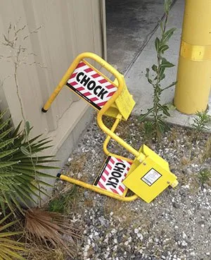 Wheel Chock Stand