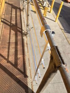 Locomotive Work Safety Handrail